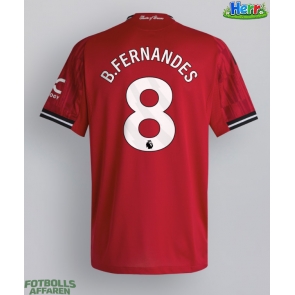Manchester United Bruno Fernandes #8 Hemmatröja 2025-26 Kortärmad